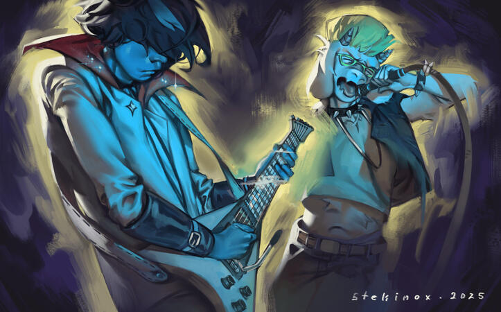 Painting, Full-Body (character by CajamaPat) Painting, Full-Body (character by CajamaPat)