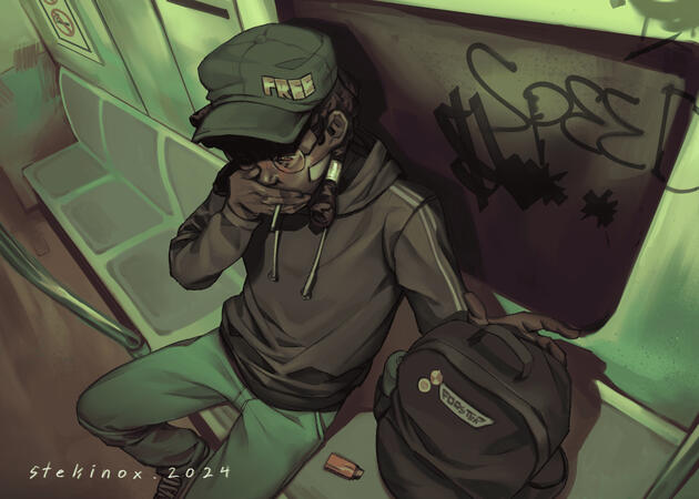 Lineart w/ Color Full-Body and Background